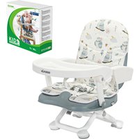 UBRAVOO Portable High Chair 6 Months Plus, Lightweight Easy Clean Folding Booster Chair for Babies Toddlers, ACE1013