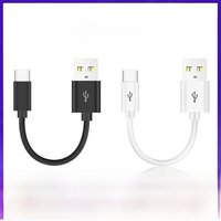 20cm Ultra Short USB Type C Cable 3A Male USB A to Male Type-C Data Wire Cord for Samsung Huawei Xiaomi Fast Charging Cable