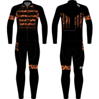 AliExpress New Long Sleeve Skinsuit ZXU Trisuit SRBPOWER Triathlon Clothing Jumpsuit Swimming Cycling Running Wetsuit Competition Apparel