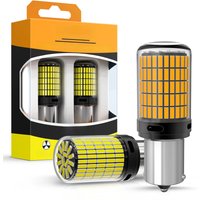 2PCS 1156 BA15S P21W BAU15S PY21W 7440 W21W P21/5W 1157 BAY15D 7443 3157 LED Bulbs 150smd CanBus Lamp Reverse Turn Signal Lights