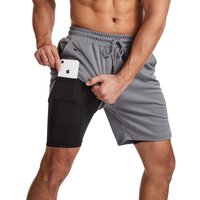 2025 Newest Running Shorts Men 2 in 1 Training Gym Shorts Fitness Men Joggers Jogging Summer Sports Shorts Workout Short Pants