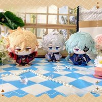 12cm Anaxa Pendant Plush Dolls Mini Soft Honkai Star Rail Phainon Keychain Bag Dolls Mydei Plush Toys Kids Gift