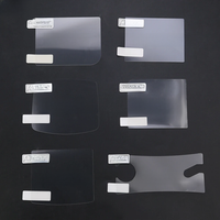 JCD 10pcs Clear Plastic Protective Film Screen Lens Protector Cover For Gameboy GB GBA GBC GBP GBM GBA SP Console