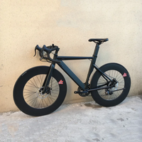 AliExpress 700C 48/52cm GRAY Road Bike 14/16/18/20 Speed City Aluminum Alloy Double Disc Brake MTB Racing Road Bicycle for Students Adults