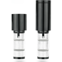 AliExpress DEEMOUNT Bicycle Handlebar Stem Height Extender CNC-machined Anodized Alloy Adapter Glossy Carbon Fiber Fork Hidden Riser MTB Road BMX