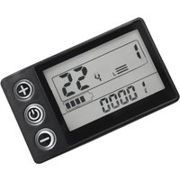 AliExpress 24V 36V 48V 60V S866 Controller Panel Dashboard Waterproof 6PIN Electric Bike LCD Display for Electric E-Bike Scooter