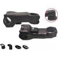 AliExpress NONE FOR SL7 no logo carbon stem Bicycle Stem Road Bike Ultralight Bike parts for 31.8mm Handlebar 28.6 fork 6 Degree 70-130mm