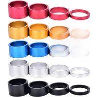 AliExpress DUUTI 4pcs/set Bicycle Fork Washer Stem Spacers Aluminum Alloy Bike Headset Washer Raise Handlebar 5-20mm for MTB Cycling