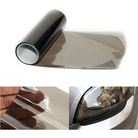 30*50cm Car Light Film Car Smoke Black Tint Headlight Taillight Fog Light Vinyl Film 95% Transmittance Exterior Accessories
