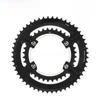 AliExpress BUCKLOS Bike Chainring 110BCD 34-50T 36-52T 39-53T Bicycle Chainwheel Double Speed Road Bike Chain ring for R9100/R7000/R8000