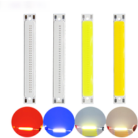 AliExpress symbuth 60x8mm LED COB Strip for Bicycle Taillights 1.5W 3W 2V 3V DC Warm White Blue Red COB LED Light Source for DIY Work Lamp