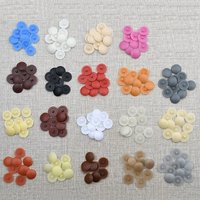 100Pcs Plastic Bolts Covers Exterior Protective Caps Flat Phillips Self-tapping Screws Decor Cover Furniture Hardware Tools