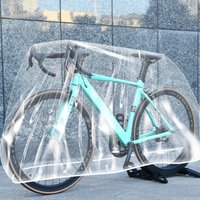 AliExpress NONE Motorcycle Cover Thickened Transparent Protective Cover All Seasons Outdoor Waterproof Bicycle Scooter Rain Dust Cover