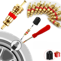 AliExpress NONE Copper Valve Core Car Motorcycle Bike Tire Valve Core American/US Vacuum Tyre Valve Stems Core Remover Bicycle Auto Accessories