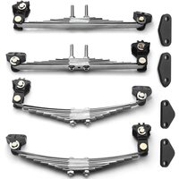 LESU Metal Suspension M2 Leaf Spring Plate Spring Hanger for 1/14 Tamiya RC Dump Truck SCANIA 770S R620 VOLVO BENZ Arocs MAN Car