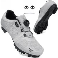 AliExpress XTERNITY Large Size 49 Cycling Shoes Men Breathable MTB Cleat Shoes Self-Locking Racing Road Bike SPD Shoes Lightweight Bicycle Sneakers
