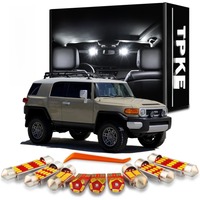 TPKE 8Pcs LED Bulbs Interior Dome Reading Light Kit For Toyota FJ Cruiser 2007- 2015 2016 2017 2018 2019 2021 2022 Accessories