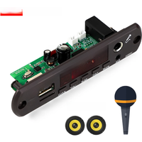 KEBIDU MP3 WMA Decoder Board Bluetooth 5.3 Wireless Car Audio Microphone USB TF Radio DIY MP3 Music Player With Remote Control