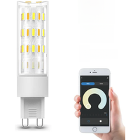 Tuya WiFi G9 LED Bulb Dimmable 5W Smart Light 220V G9 Energy Saving Lamp 120V E11 E12 Smart Home Timer Control Alexa Google