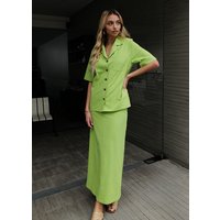 Women 2024 Summer Fashion vest Skirt Sets