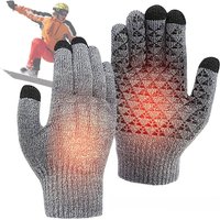 AliExpress Opansten Motorcycle Bicycle Gloves USB Heating Gloves Touch Screen Winter Snowboard Gloves for Backpacking Mountaineering Riding Camping