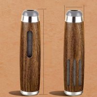 Auto Car Ashtray Dust-free Smoking Ash Holder Wood Creative Filter Anti Tool Soot-flying Ashtray Car Interior Decoration