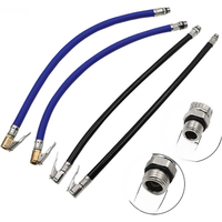 AliExpress NONE Car Tire Air Inflator Hose Inflatable Pump Extension Tube Adapter Twist Tyre Air Connection Locking Air Chuck Bike Motorcycle
