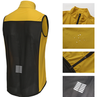 AliExpress NONE Rsantce Men 2024 Windproof Waterproof Lightweight Cycling Sleeveless Jacket Bicycle Clothing Bike Mtb Vest Jersey