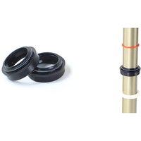 AliExpress NONE 2pc Mountain Bicycle Fork Dusty Seal 28.6mm/30mm/32mm/34mm Dust Wiper Oil Seal Setting Dustproof Resin Plastic Mountain Bike Par