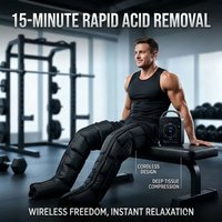 Pressotherapy Air Compression Foot Muscle Massager Leg Recovery Boots Lymphatic Drainage Machine Relax Physiotherapy