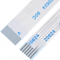 10Pcs FPC/FFC Ribbon Flexible Flat Cable 0.5MM Pitch 4 5 6 8 10 12 14 16 18 20 22 24 26 30 32 34 36 38 40 45 50 54 60 Pin