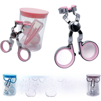 6Pcs/Set Contact Lens Wearing Tool Kit Tweezers Suction Stick Lenses Storage Soaking Box Integrated Clamp And Bucket