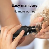 New Pet Nail Grinder for Small Dogs and Cats Automatic Nail Trimmer Pet Nail Grinder Humanized Design Easy to Use Durable