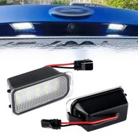 2Pcs License Plate Light for Ford KUGA S MAX MONDEO MK4 MK5 MK2 FIESTA 2008-2019 FOCUS ABS Plastic 12V LED Number Signal Light