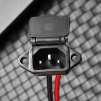 AliExpress 1pcs E-bike Battery Electric Car Connector Charging Plug Universal Three Vertical Charging Socket with 12AWG Cable for 36V 48V
