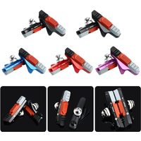 AliExpress riderace RIDERACE Bicycle Brake pads For Rim C Brake CNC Bike Braking V-Brake Holder Shoes Rubber Block Durable Road Cycling Accessories
