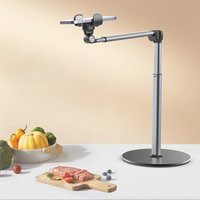 Mobile Phone Live Broadcast Overhead Shooting Stand, Aluminum Alloy 360-degree Rotatable, Extendable Lazy Desktop Stand
