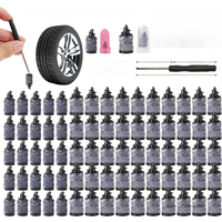AliExpress NONE Car Tyre Repair Rubber Nail Set Universal Car Motorcycle Tyre Repair Nails Truck Scooter Bike Tire Puncture Repair Tool 10/100PC
