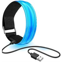 AliExpress NONE Night Running Armband LED Light Outdoor Sport USB Rechargeable Safety Belt Arm Leg Warning Wristband Bracelet Cycling Bike Light