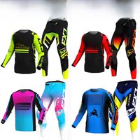 AliExpress FXJ Motocross Jersey and Pants kids children Youth MTB DH UTV Enduro MX Gear Set Combo Off Road Racing Suit motorcycle