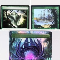 Exploration Foil/Holo TCG Magical Proxy Black Top Quality Proxy Playing Cards Gathering Board Game Deck Trading Cards