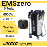 New Emszero 6500W NEO RF Body Sculpting Machine 15T Fat Burn Muscle Toning Electromagnetic Slimming Device for Pelvic Abdomen
