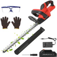 1500 U/min Bürstenloser Elektrischer Heckenschneider Handgehaltener Akku-Mäher Garten-Büschtierschneider Geeignet für Pastoral 21V Akku