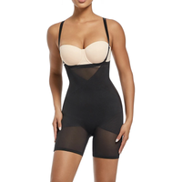 Light Shapewear Women Bodysuit Body Shaper Belly Sheath Waist Trainer Reductive Slimming Underwear Thin Breathable