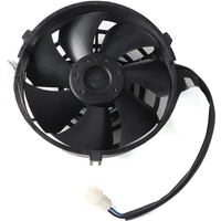 AliExpress NONE Universal Motorcycle Radiator Cooling Fan Oil Cooler Water Cooler Electric Fan 5 Inch For Dirt Bike Motocross ATV Go Kart Quad