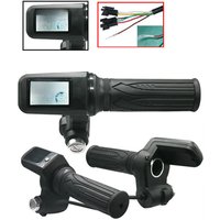 AliExpress TOOPRE Electric Bike Throttle Handlebar 24-72V Electric Scooter Bicycle Grip Handlebar With LED Display Supports 3-speed Speed Adjust
