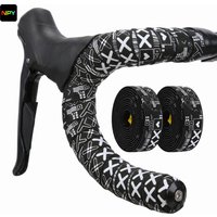 NPY Road Bike Handlebar Tape PU EVA Cycling Handlebar Tape Non-slip Comfortable Road Bicycle Handlebar Tape Bike Accessories