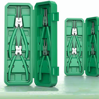 4pcs Multifunctional Circlip Pliers Set, Internal & External Retaining Ring Pliers for Industrial & DIY Use