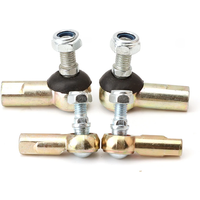 AliExpress NONE 1Pair M8-M8 M10-M10 Tie Rod End Kits Ball Joint Fit For China 49CC 50CC Electric MINI ATV Go Kart Karting Buggy Quads Bike Parts