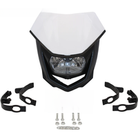 AliExpress PowerMotor Motorcycle Headlight Enduro Universal 35W Lighting Dual Sport Fairing for Yamaha Honda Suzuki Motocross Dirt Bike Accessories